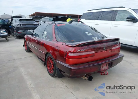 1991 Acura Integra Ls z USA, uszkodzony, nr VIN JH4DA9459MS033659